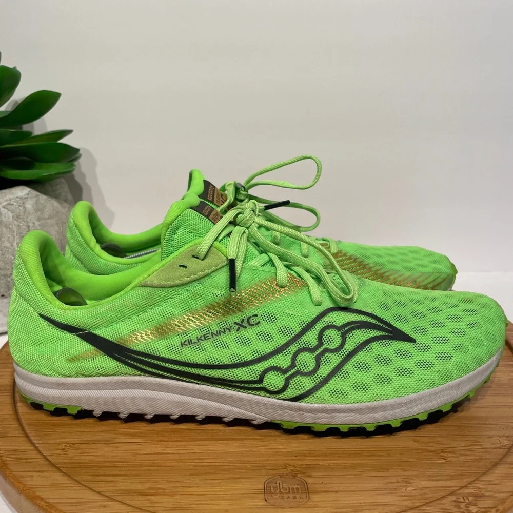 Saucony Kilkenny XC 9 Cross Country Running Sneaker Men's 9 Green Track Shoe